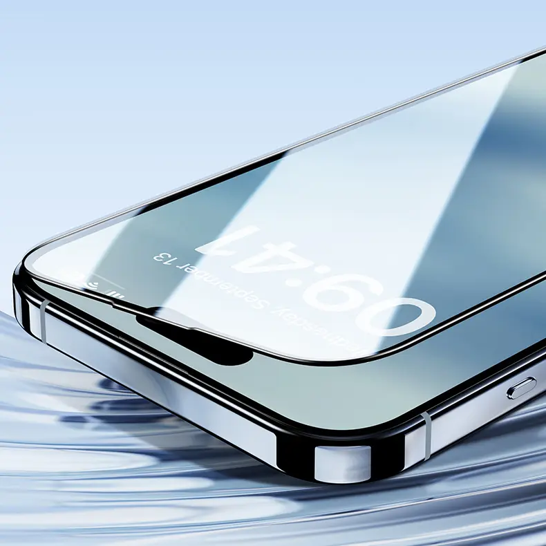 iPhone 16 Pro Max Ekran Koruyucu, 0.9 mm Çerçeveli 0.3 mm Cam - Benks Ultra Shield