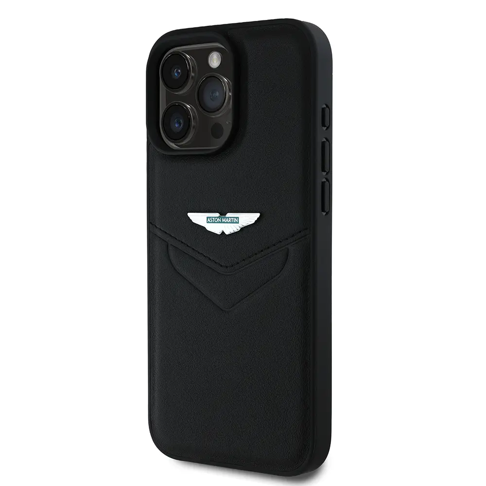 iPhone 16 Pro Max Aston Martin Lisanslı PU Deri Kılıf - Victory