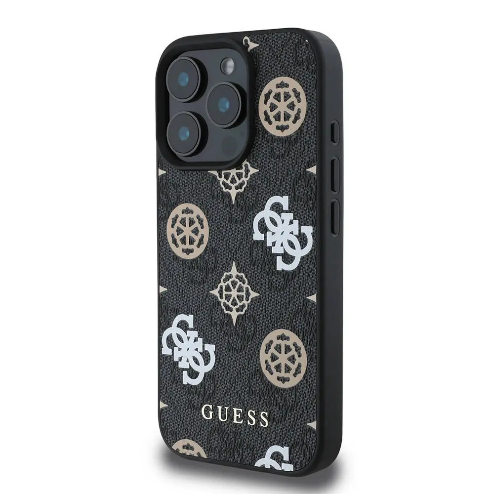 iPhone 16 Pro Max MagSafe Uyumlu 4G Desenli Kılıf - Guess Peony