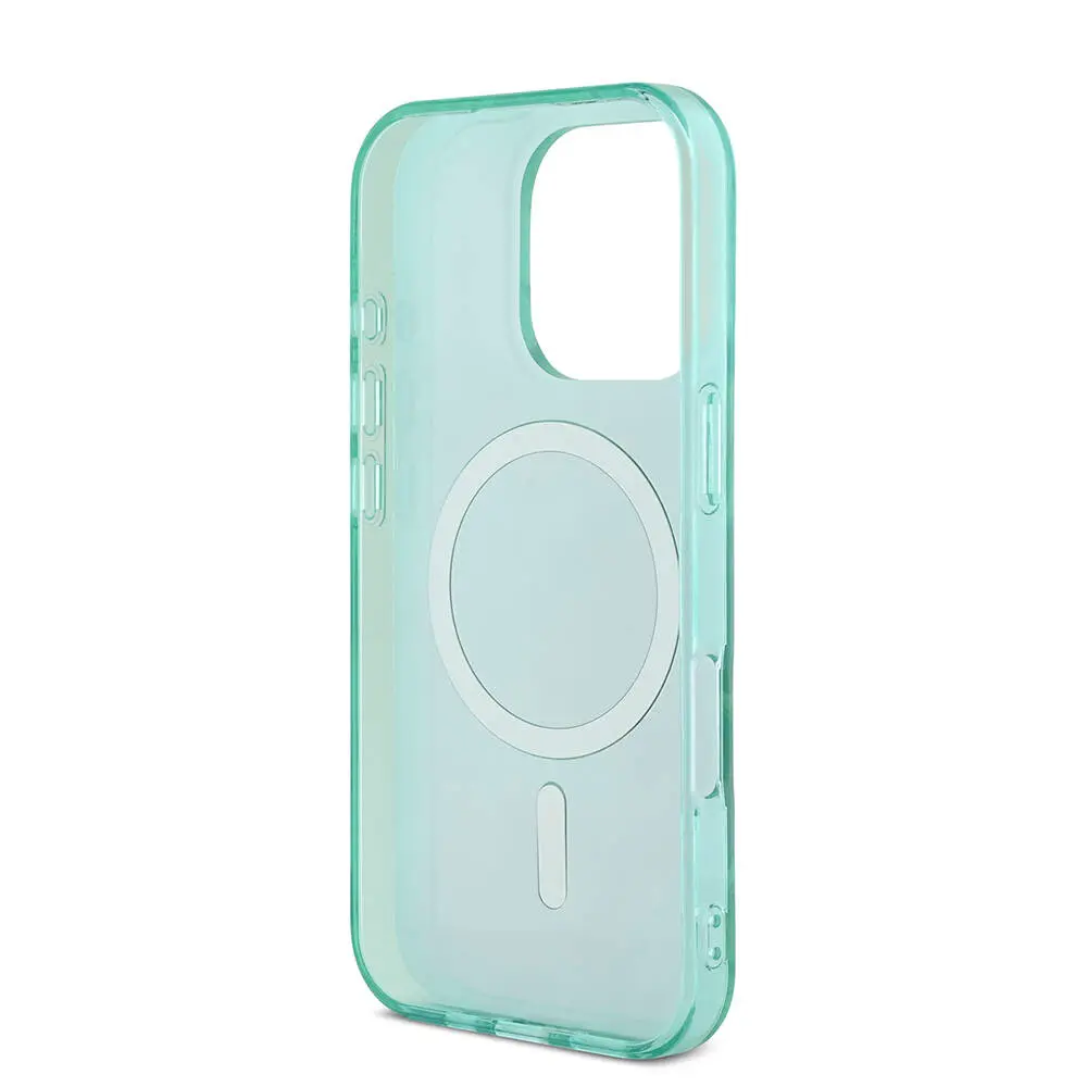 iPhone 16 Pro Max MagSafe Uyumlu Kılıf - Guess Jungle Ring
