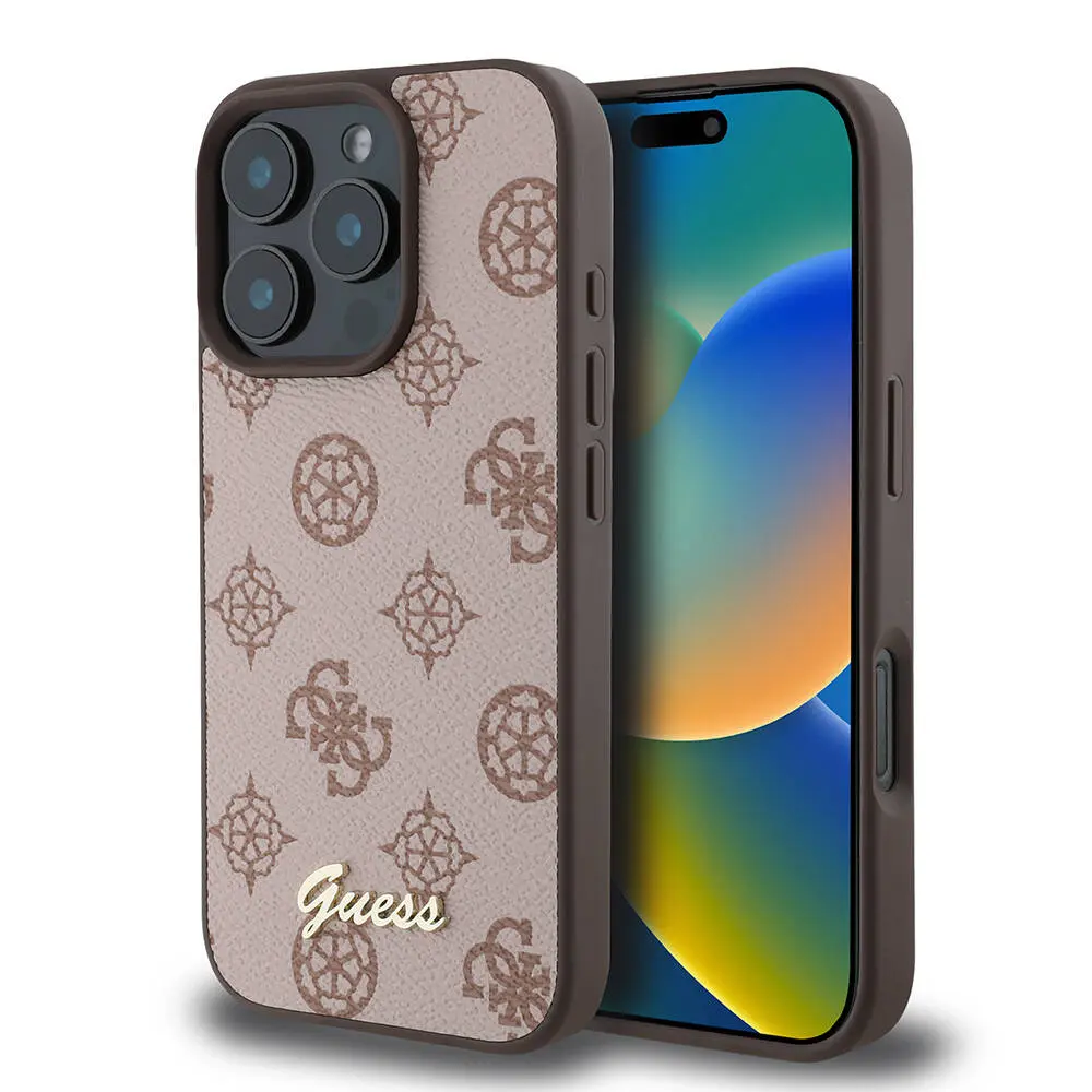 iPhone 16 Pro Max MagSafe Uyumlu Lisanslı Kılıf - Guess Peony