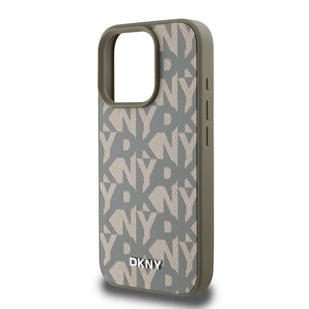 iPhone 16 Pro Max MagSafe Uyumlu Kılıf - DKNY Grid Pattern