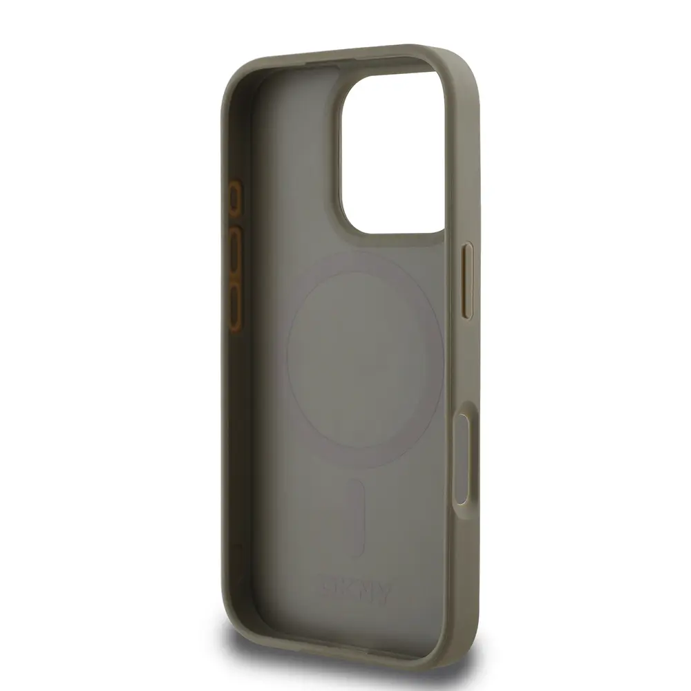 iPhone 16 Pro Max MagSafe Uyumlu Kılıf - DKNY Grid Pattern