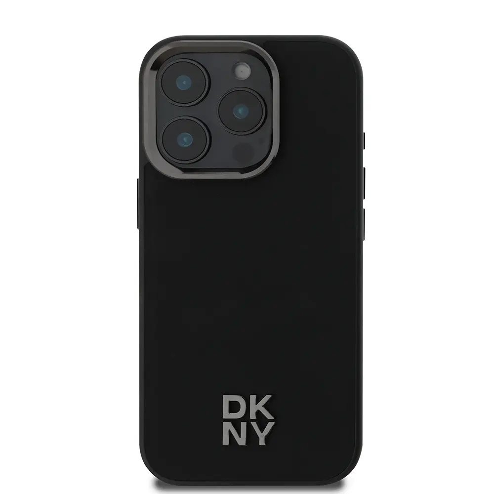 iPhone 16 Pro Max MagSafe Uyumlu PU Deri Kılıf - DKNY Lisanslı