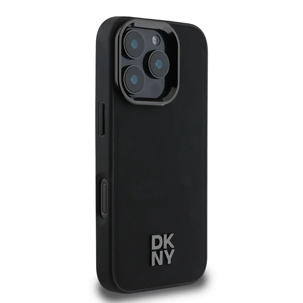iPhone 16 Pro Max MagSafe Uyumlu PU Deri Kılıf - DKNY Lisanslı