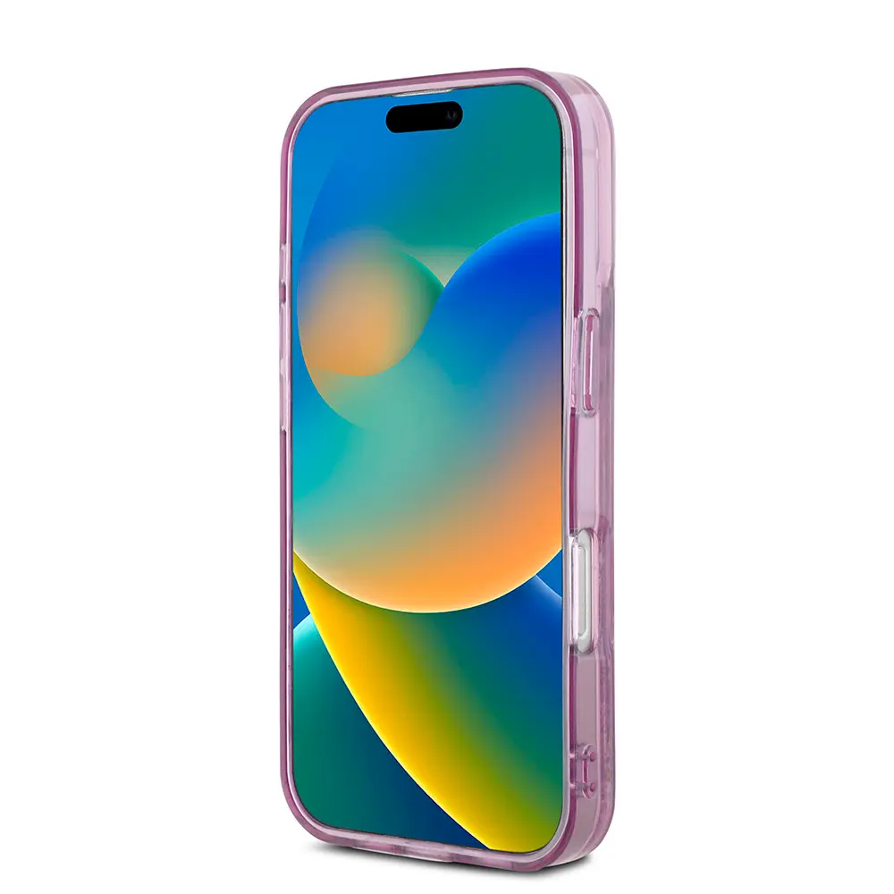 iPhone 16 Pro Max Uyumlu Sıvılı Simli Kılıf - Hello Kitty 50. Yıldönümü