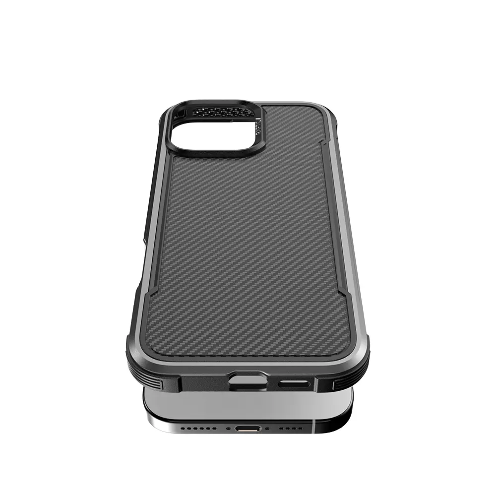 iPhone 16 Pro Max MagSafe Uyumlu Kılıf - Raptic Apex Karbon Fiber Tasarım