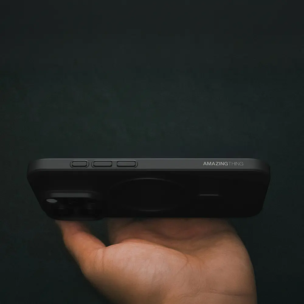 iPhone 16 Pro Max MagSafe Uyumlu Şeffaf Kılıf - Amazingthing Minimal Air