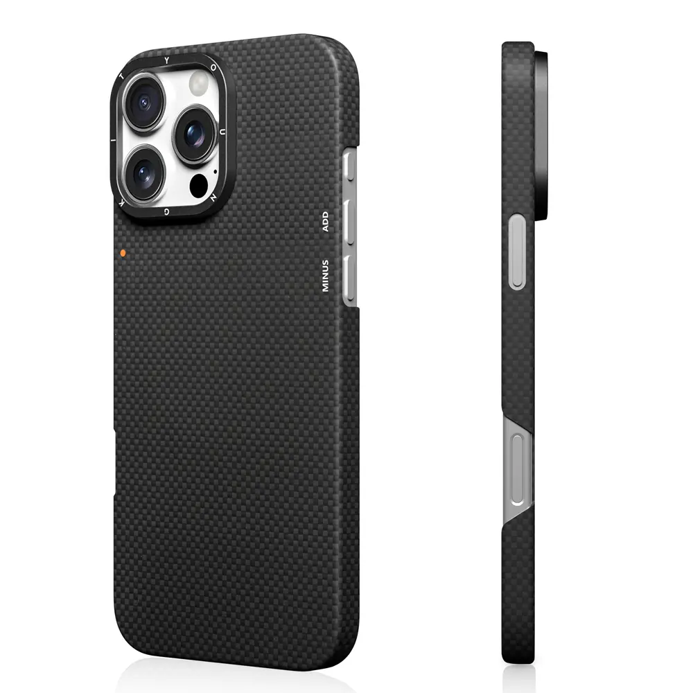 iPhone 16 Pro Max MagSafe Uyumlu Aramid Fiber Kılıf - Youngkit Extreme Wing