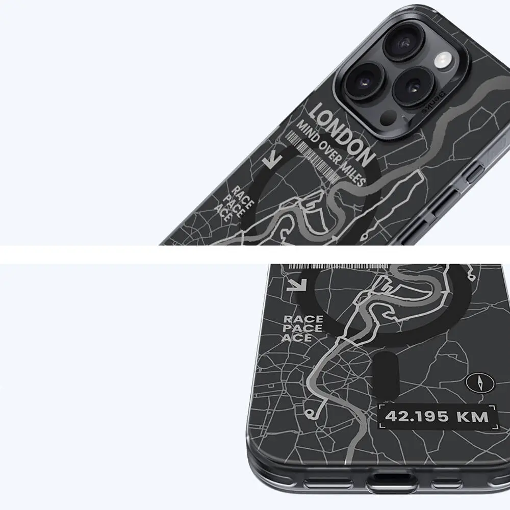 iPhone 16 Pro Max MagSafe Uyumlu Şeffaf Olmayan Kılıf - Benks City Serisi
