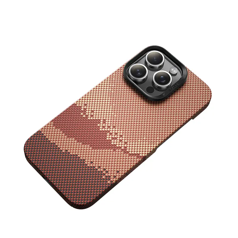 iPhone 16 Pro Max MagSafe Uyumlu Kevlar Kılıf - Benks GoldenTide ArmorAir