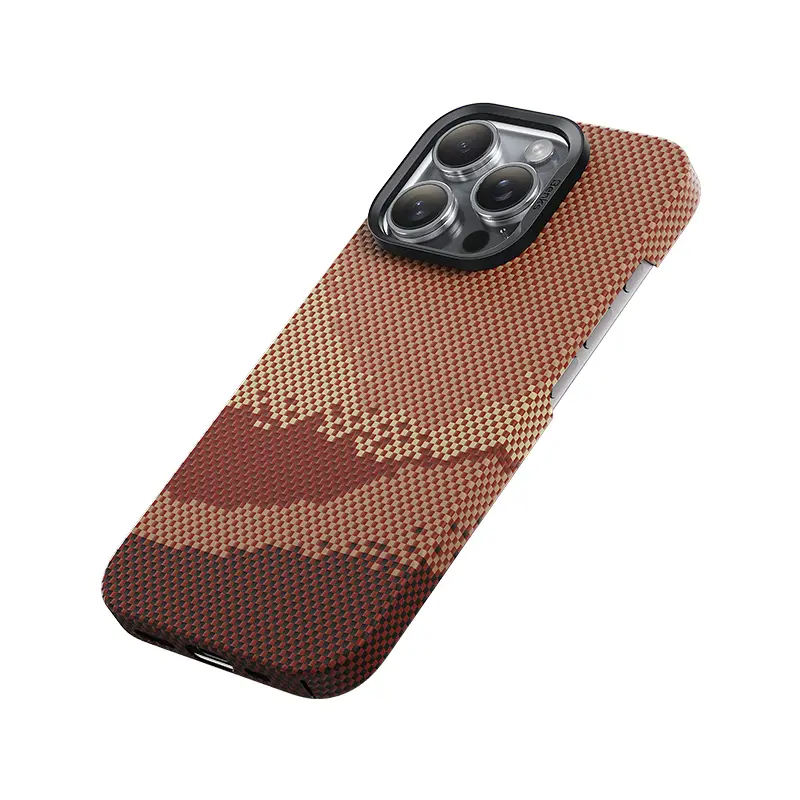 iPhone 16 Pro Max MagSafe Uyumlu Kevlar Kılıf - Benks GoldenTide ArmorAir