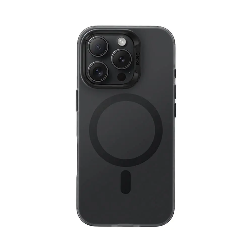 iPhone 16 Pro Max MagSafe Uyumlu Şeffaf Kılıf - Benks Lucid Armor