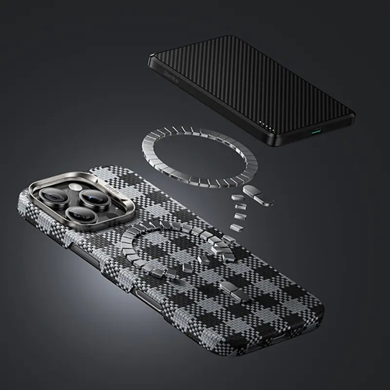 iPhone 16 Pro Max MagSafe Uyumlu Kevlar Kılıf - Benks ArmorVichy