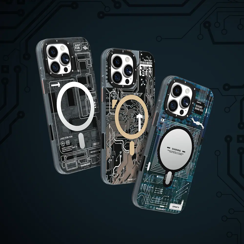 iPhone 16 Pro Max MagSafe Uyumlu Kamera Denetim Butonlu Kılıf - Youngkit Technology