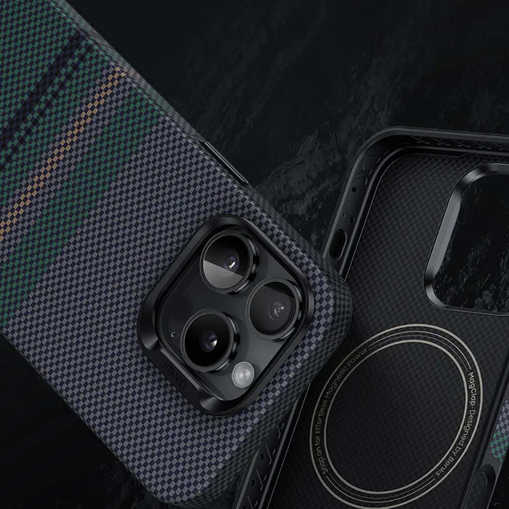 iPhone 16 Pro Max MagSafe Uyumlu Kevlar Kılıf - Benks Aurora ArmorPro