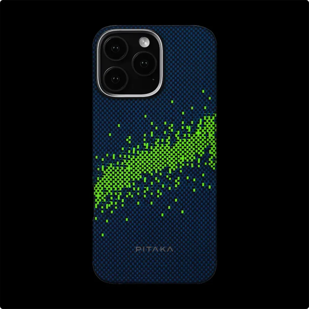 iPhone 16 Pro Max MagSafe Uyumlu Aramid Fiber Kılıf - Pitaka Starpeak