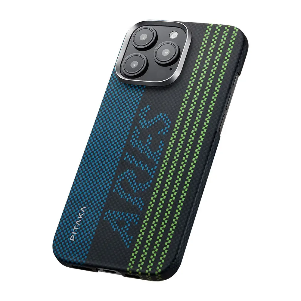 iPhone 16 Pro Max MagSafe Uyumlu Aramid Fiber Kılıf - Pitaka Aries