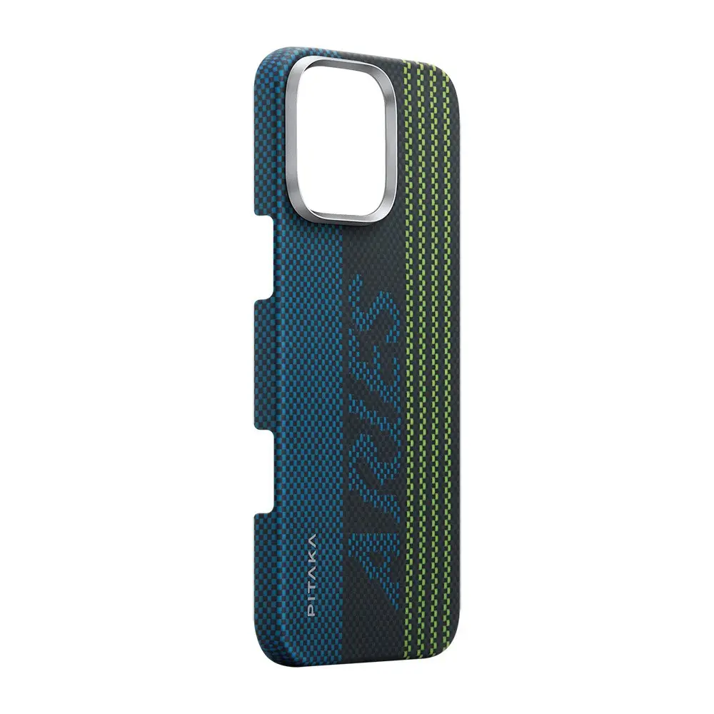 iPhone 16 Pro Max MagSafe Uyumlu Aramid Fiber Kılıf - Pitaka Aries