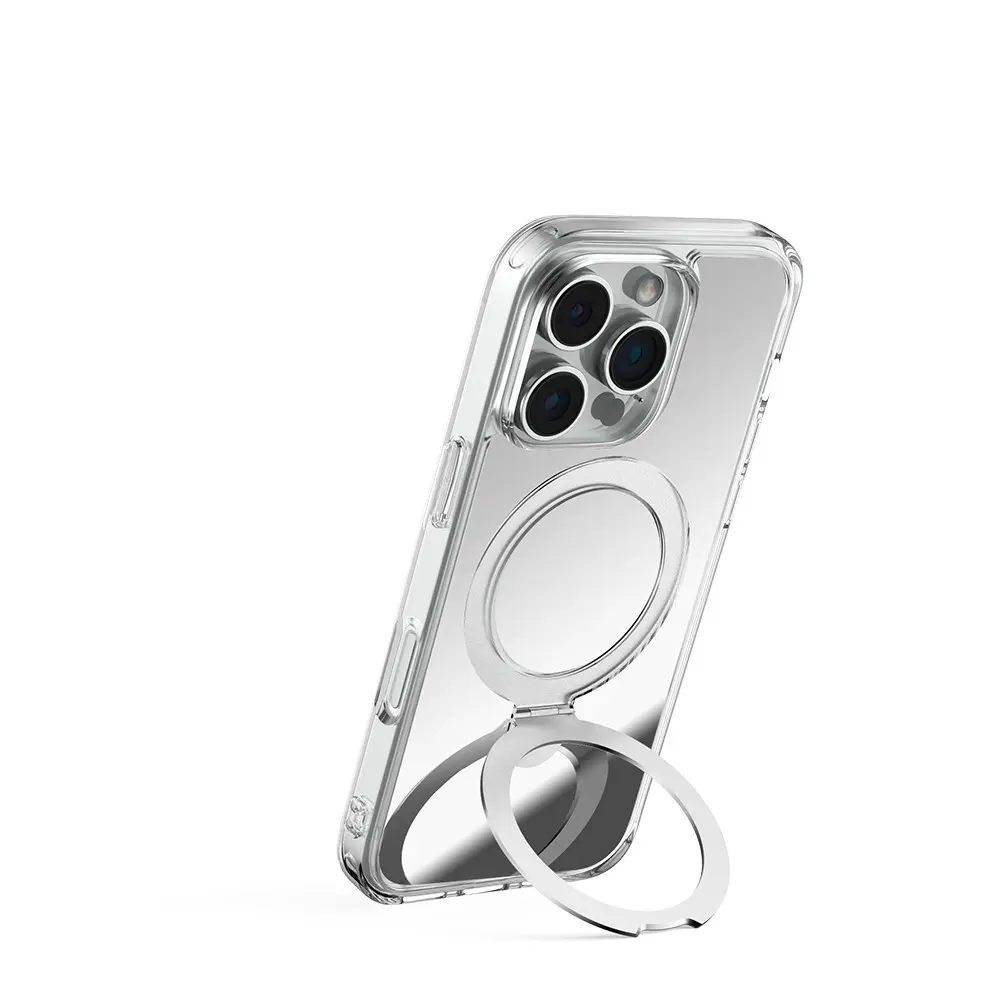 iPhone 16 Pro Max MagSafe Uyumlu Aynalı Standlı Kılıf - Raptic Air Stand