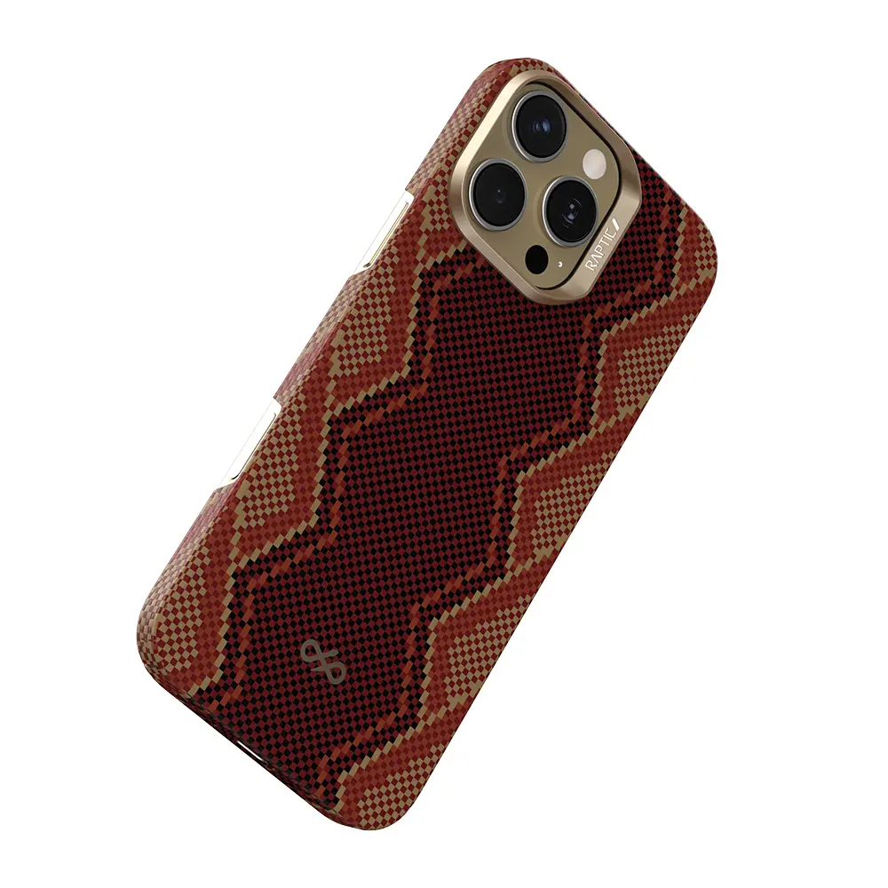 iPhone 16 Pro Max MagSafe Uyumlu Kılıf - Raptic Aramid Skin Bionic
