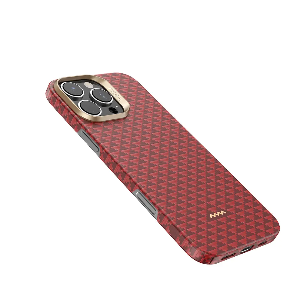 iPhone 16 Pro Max MagSafe Uyumlu Aramid Fiber Kılıf - Raptic Aramid Skin Origin