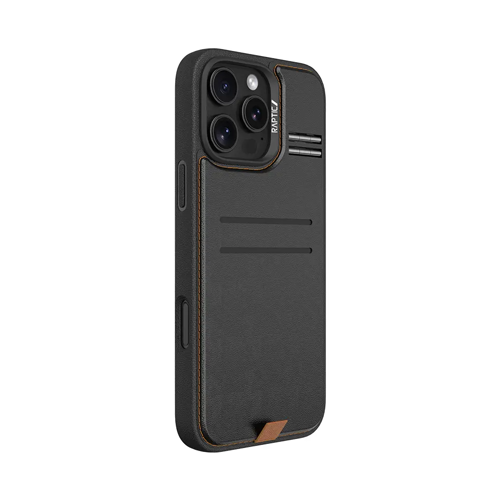 iPhone 16 Pro Max MagSafe Uyumlu Kartlıklı Standlı Kılıf - Raptic Slim Wallet