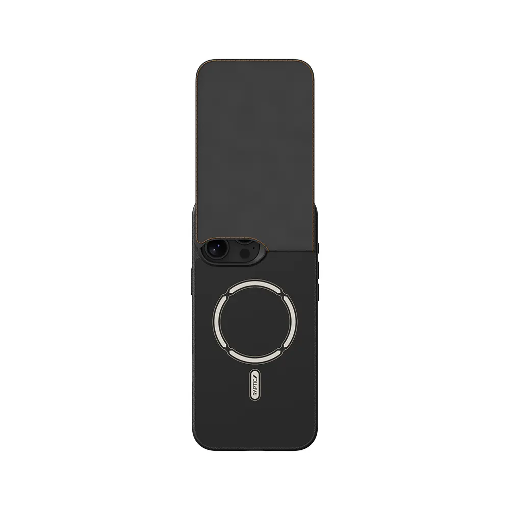 iPhone 16 Pro Max MagSafe Uyumlu Kartlıklı Standlı Kılıf - Raptic Slim Wallet