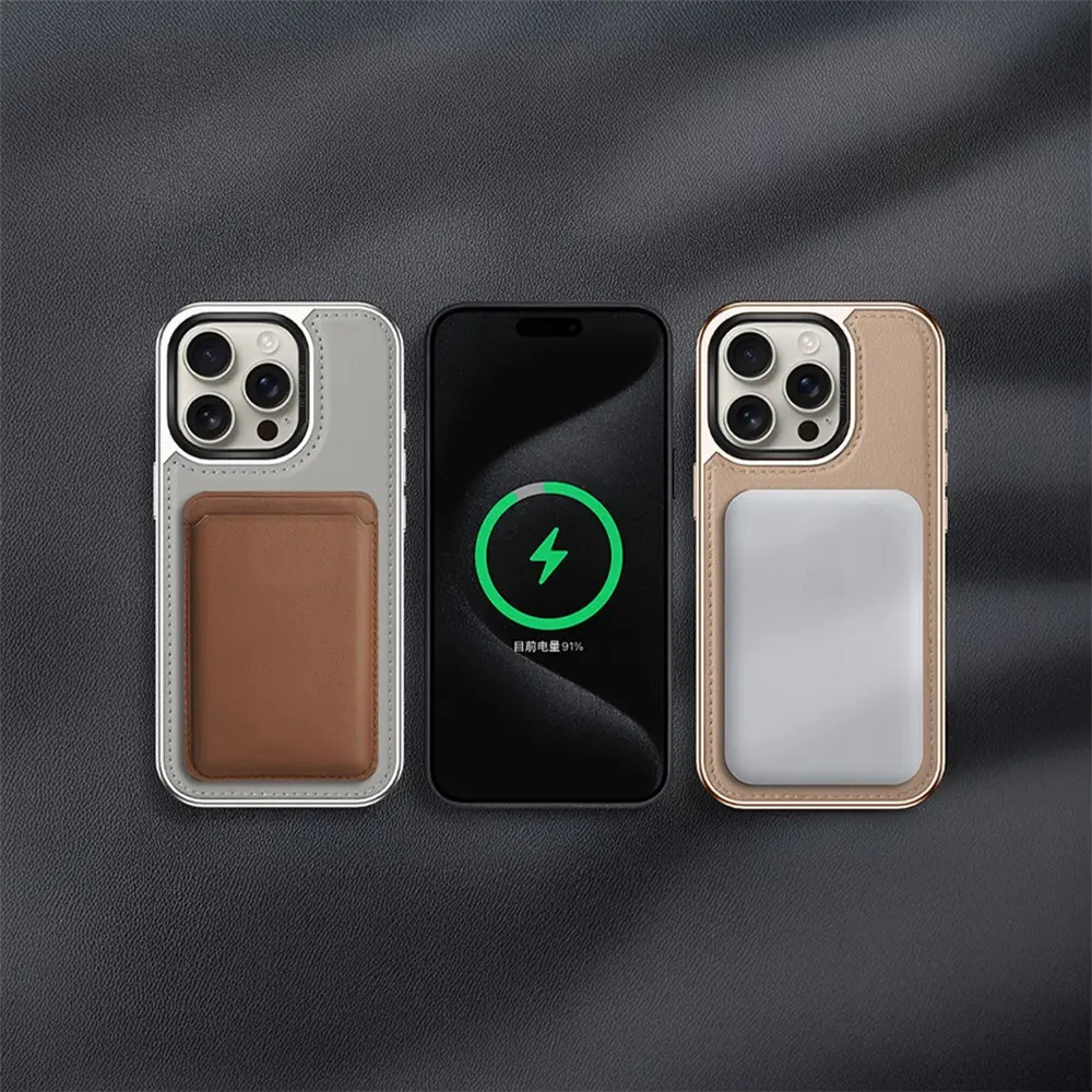 iPhone 16 Pro Max MagSafe Uyumlu Standlı Kılıf - Wlons Leto