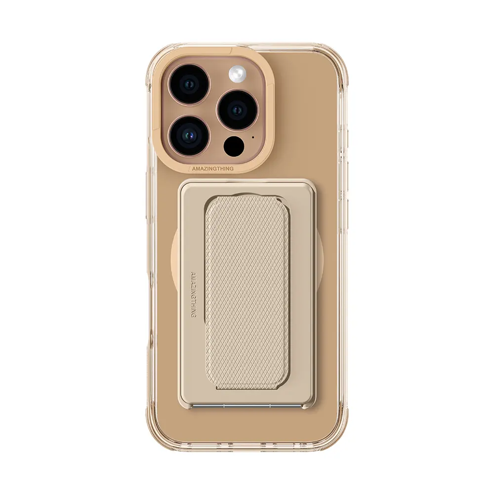 iPhone 16 Pro Max MagSafe Uyumlu Standlı ve Kartlıklı Kılıf - Amazingthing Omni Adventure