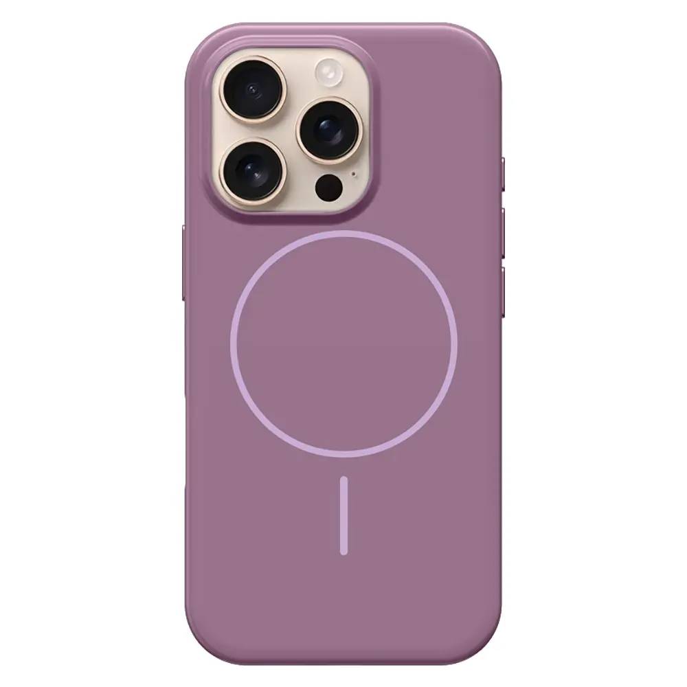 iPhone 16 Pro Max MagSafe Uyumlu Şeffaf Olmayan Kılıf - Wlons Frego