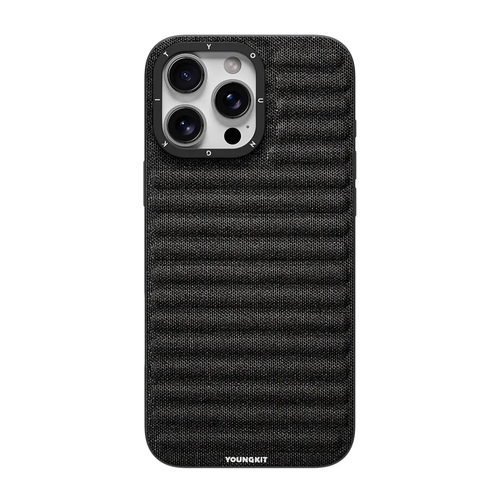 iPhone 16 Pro Max MagSafe Uyumlu Kumaş Kılıf - Youngkit Canvas