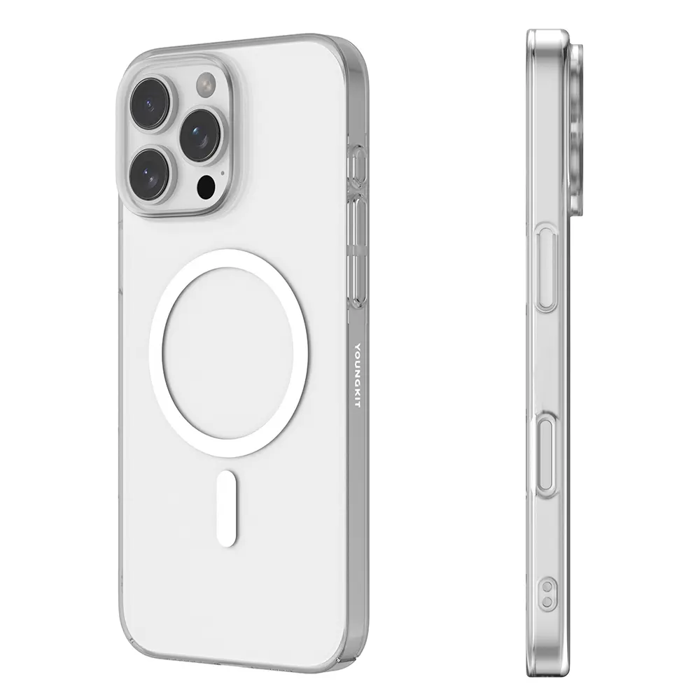 iPhone 16 Pro Max MagSafe Uyumlu Şeffaf Kılıf - Youngkit High Definition