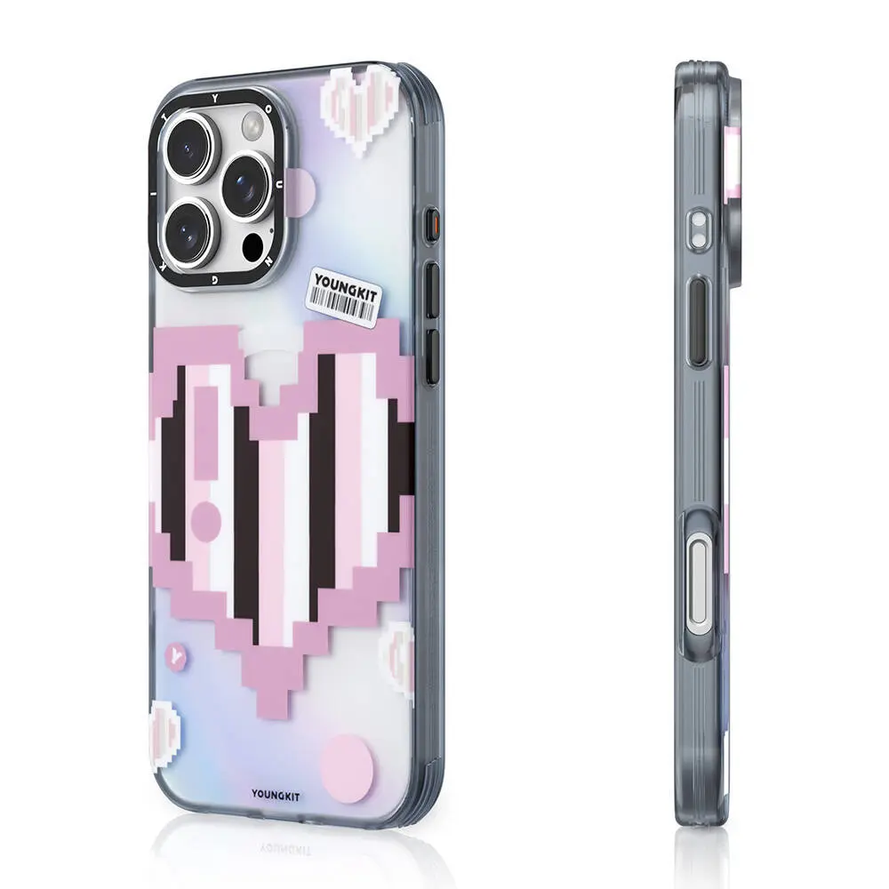 iPhone 16 Pro Max MagSafe Uyumlu Kılıf - Youngkit Love Serisi