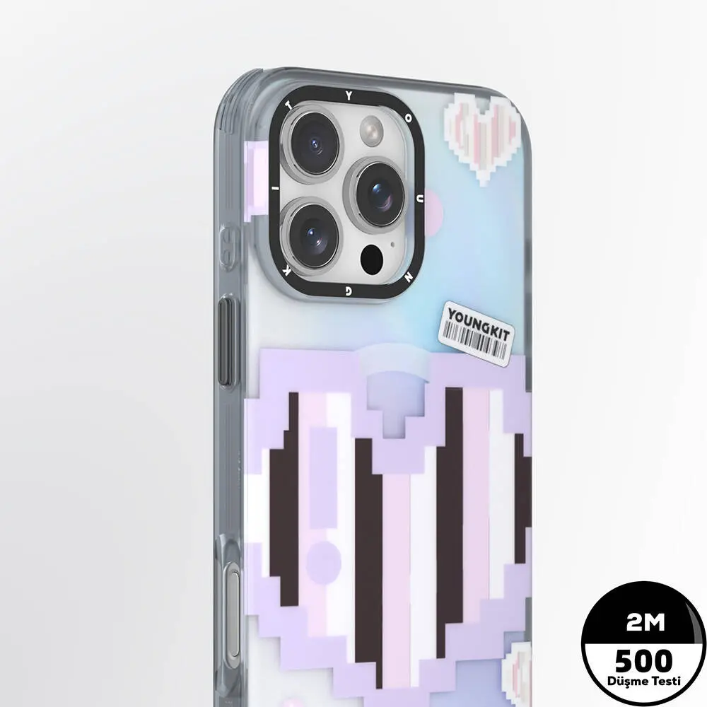 iPhone 16 Pro Max MagSafe Uyumlu Kılıf - Youngkit Love Serisi