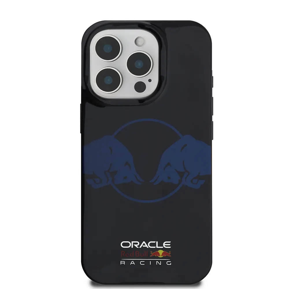 iPhone 16 Pro Max MagSafe Uyumlu Sert Kılıf - Redbull Çift Boğa Baskılı