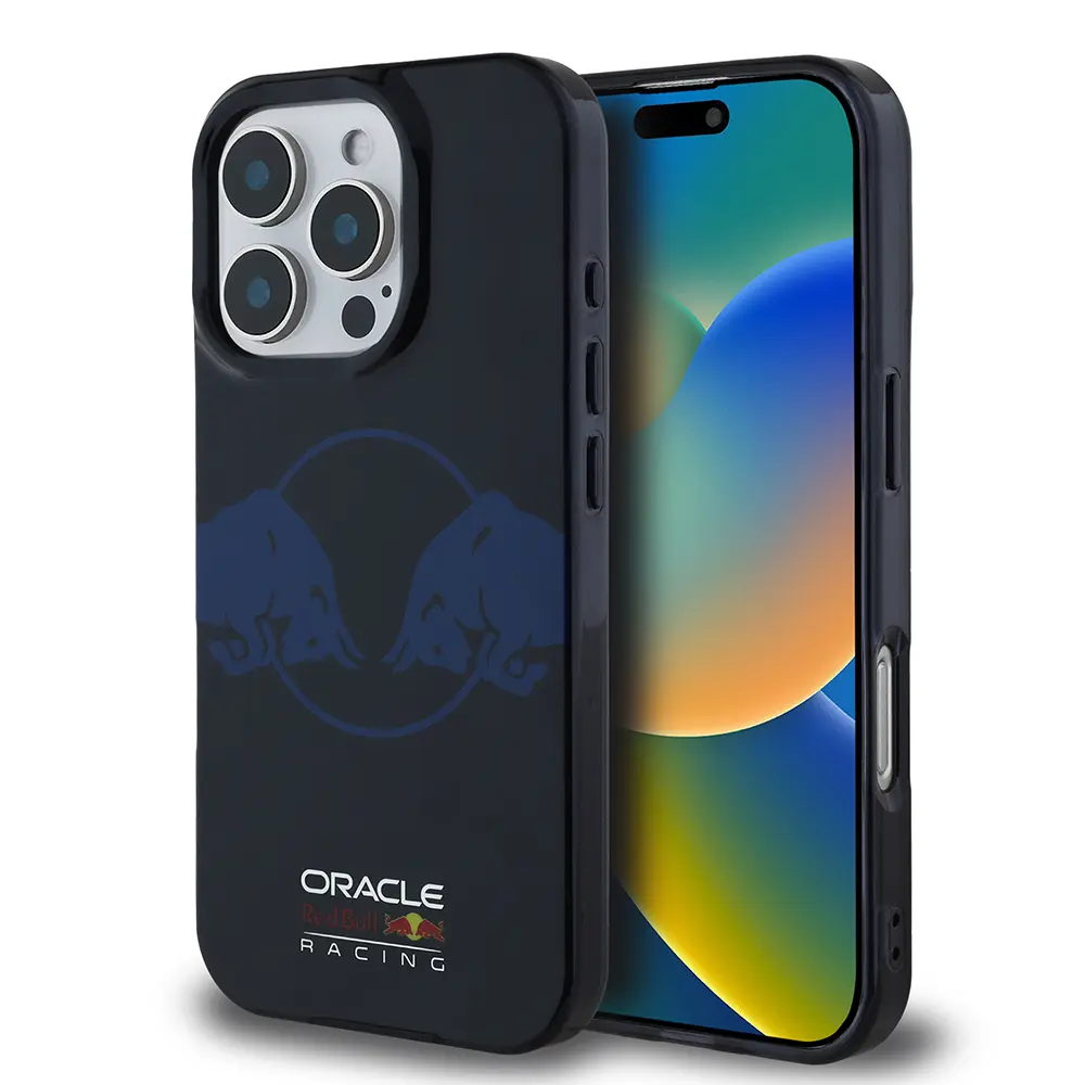 iPhone 16 Pro Max MagSafe Uyumlu Sert Kılıf - Redbull Çift Boğa Baskılı