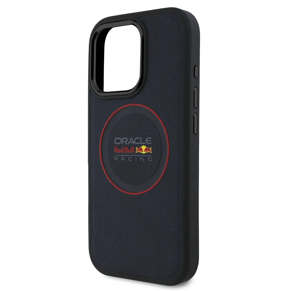 iPhone 16 Pro Max MagSafe Uyumlu PU Deri Kılıf - Red Bull Lisanslı