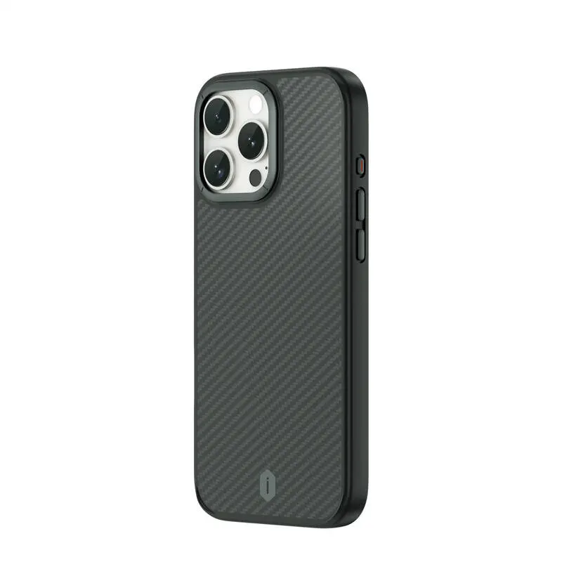 iPhone 16 Pro Max MagSafe Uyumlu Aramid Fiber Kılıf - Wiwu DCC-205