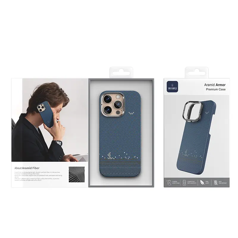 iPhone 16 Pro Max MagSafe Uyumlu Kamera Standlı Kılıf - Wiwu DCC-209