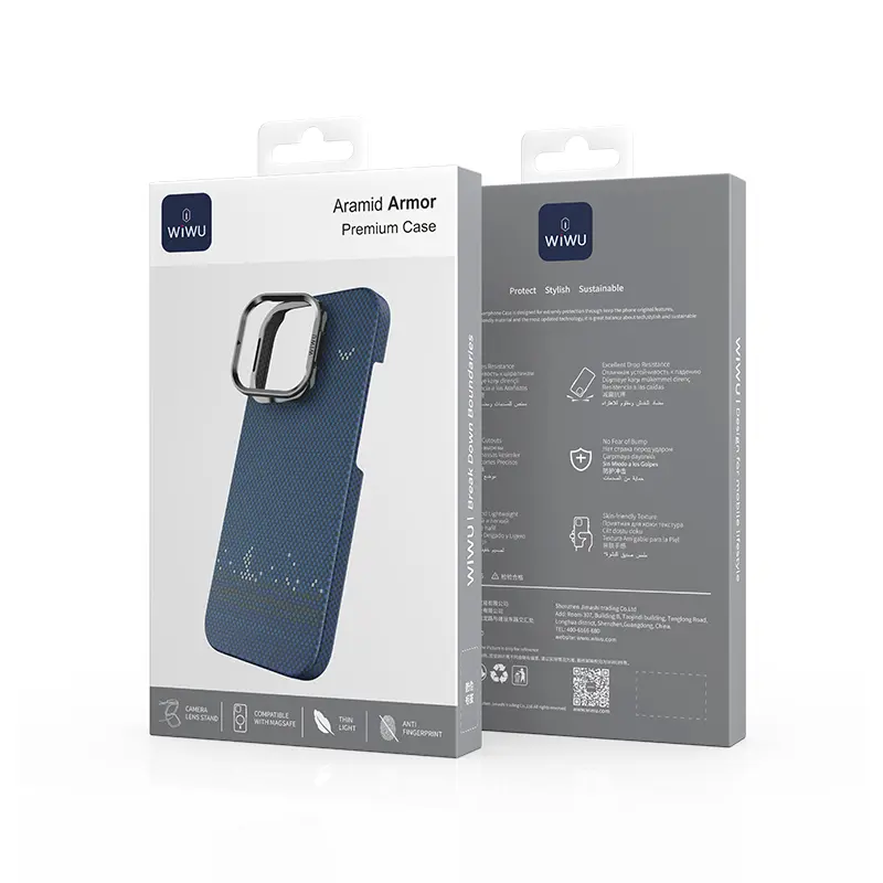 iPhone 16 Pro Max MagSafe Uyumlu Kamera Standlı Kılıf - Wiwu DCC-209