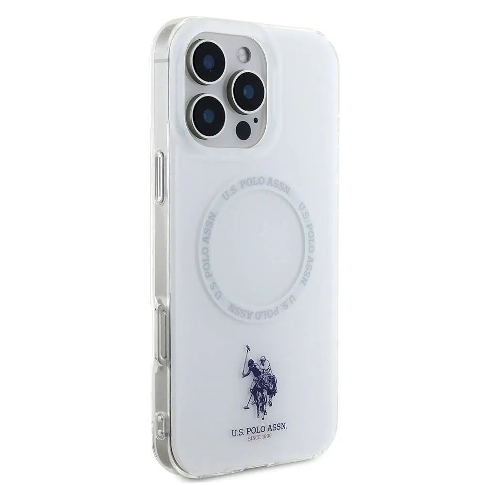 iPhone 16 Pro Max MagSafe Uyumlu Ring Kapak - U.S. Polo Assn. Lisanslı