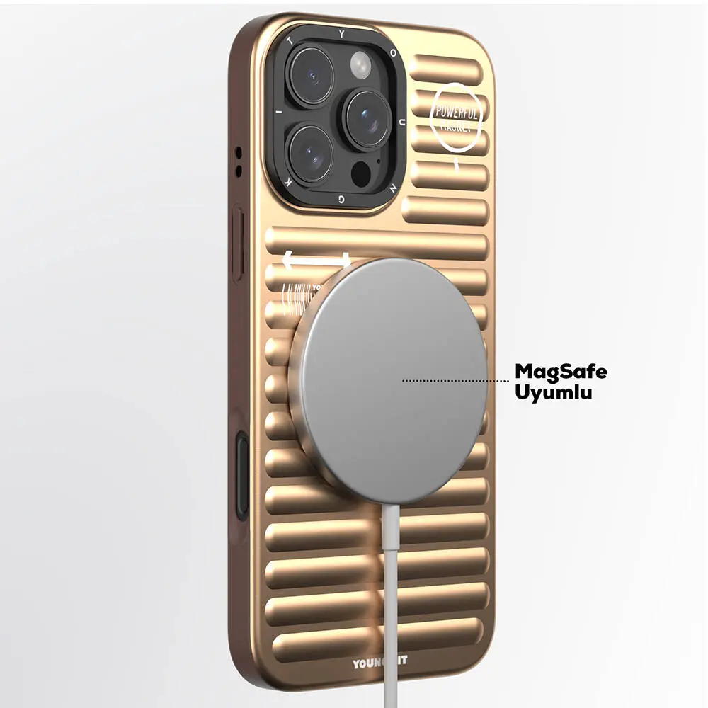 iPhone 16 Pro Max MagSafe Uyumlu Mat Kılıf - Youngkit Original