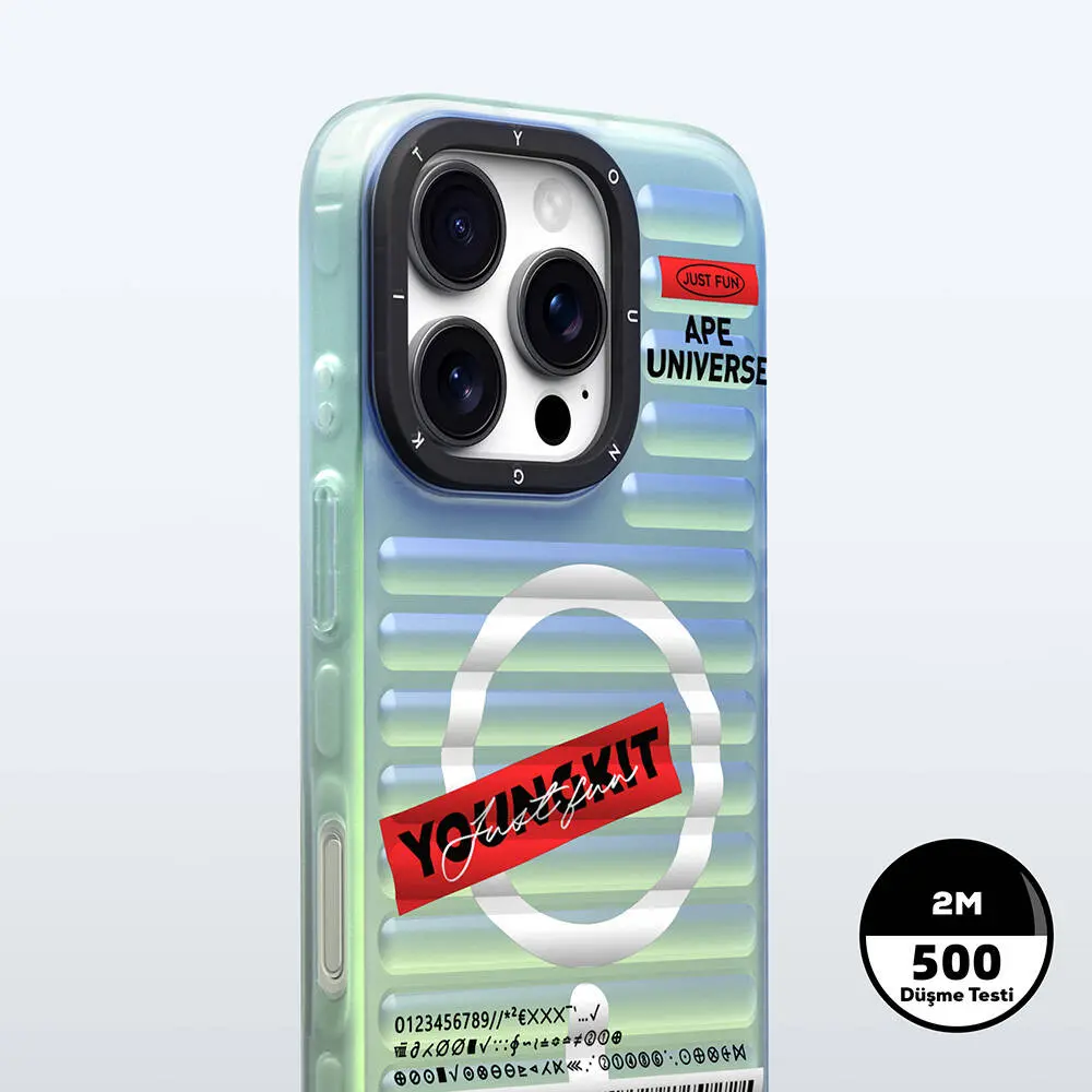 iPhone 16 Pro Max MagSafe Uyumlu Renk Değiştiren Kılıf - Youngkit Chameleon