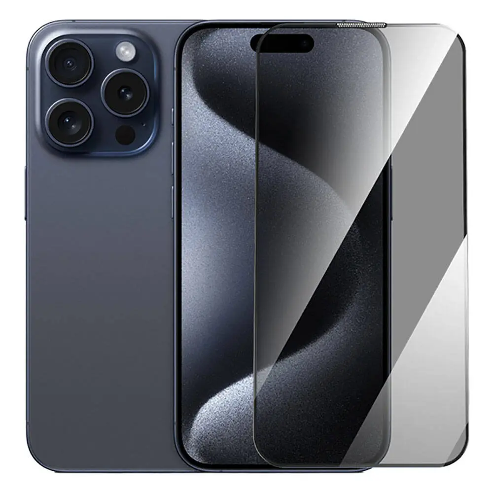 iPhone 16 Pro Max Wiwu GT-011 Temperli Privacy Cam Ekran Koruyucu