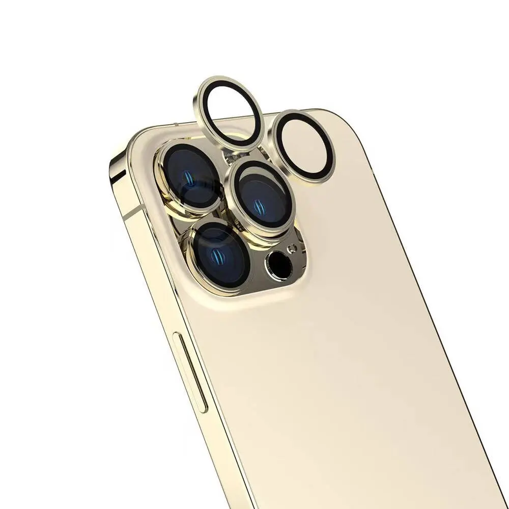 iPhone 16 Pro Max Kamera Lens Koruyucu, Parmak İzi Bırakmayan - Zore Safir CL-15