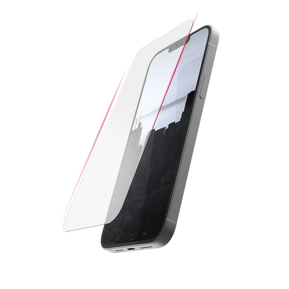 iPhone 16 Temperli Cam Ekran Koruyucu, 9H Sertlik - Raptic Full Cover