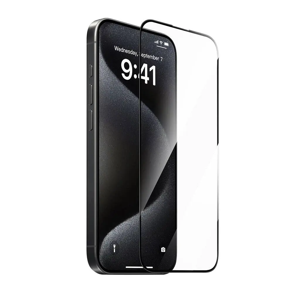iPhone 16 Temperli Cam Ekran Koruyucu, Yansıma Önleyici - Wiwu GT-010