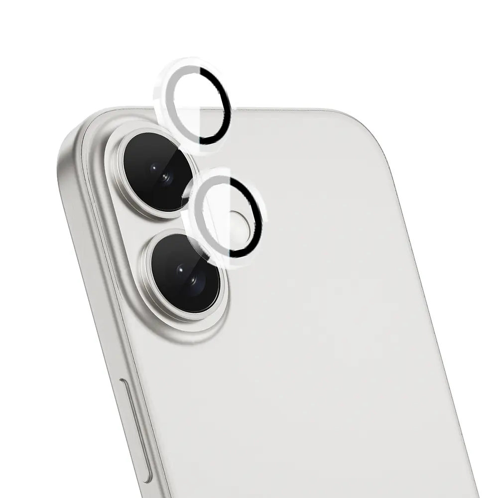 iPhone 16 Wiwu LG-007 Oleofobik Yansıma Önleyici Kamera Lens Koruyucu