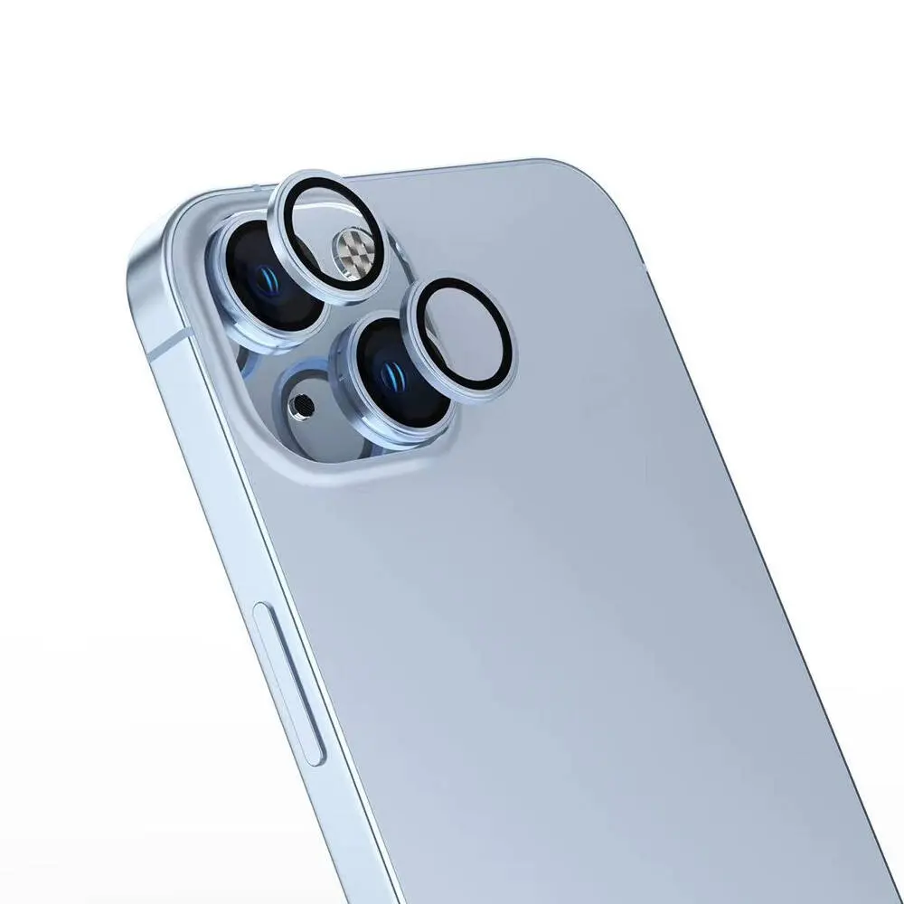 iPhone 16 Safir Kamera Lens Koruyucu, Parmak İzi Bırakmayan - Zore CL-15